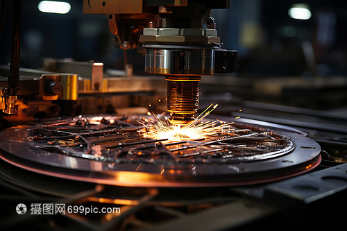 金屬焊接的特寫 精準、強度與創造的交匯點